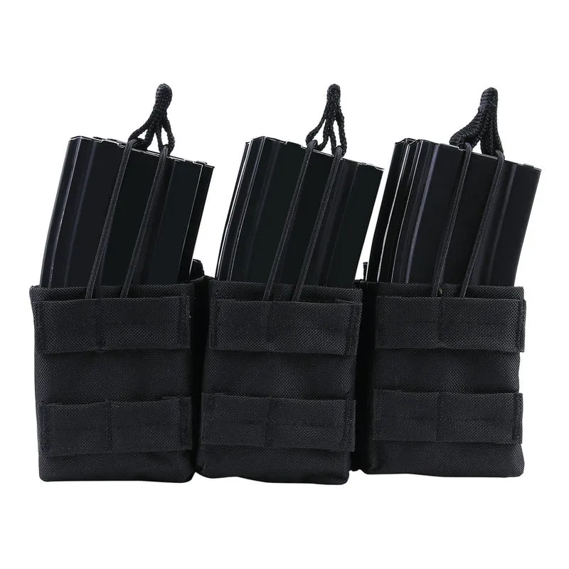 Triple stacker M4 mag pouch - Zwart