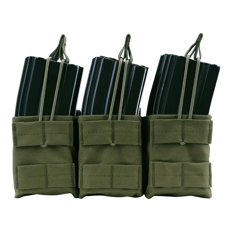Triple stacker M4 mag pouch - Groen