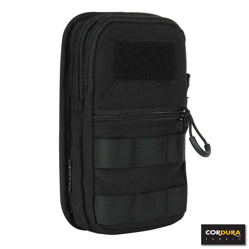 Padded utility pouch Cordura LQ16168 - Zwart