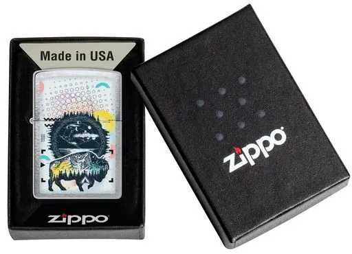 Zippo Designs Aansteker Bison Design CI