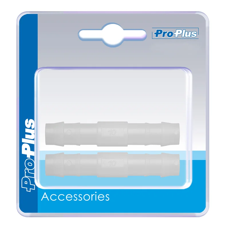 ProPlus Slangtule recht 10mm 2 stuks in blister