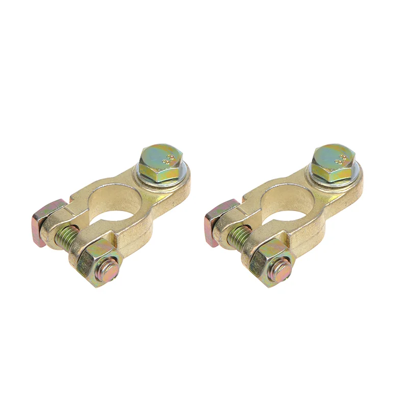 ProPlus Accupoolklemmen set (+) en (-) met bout