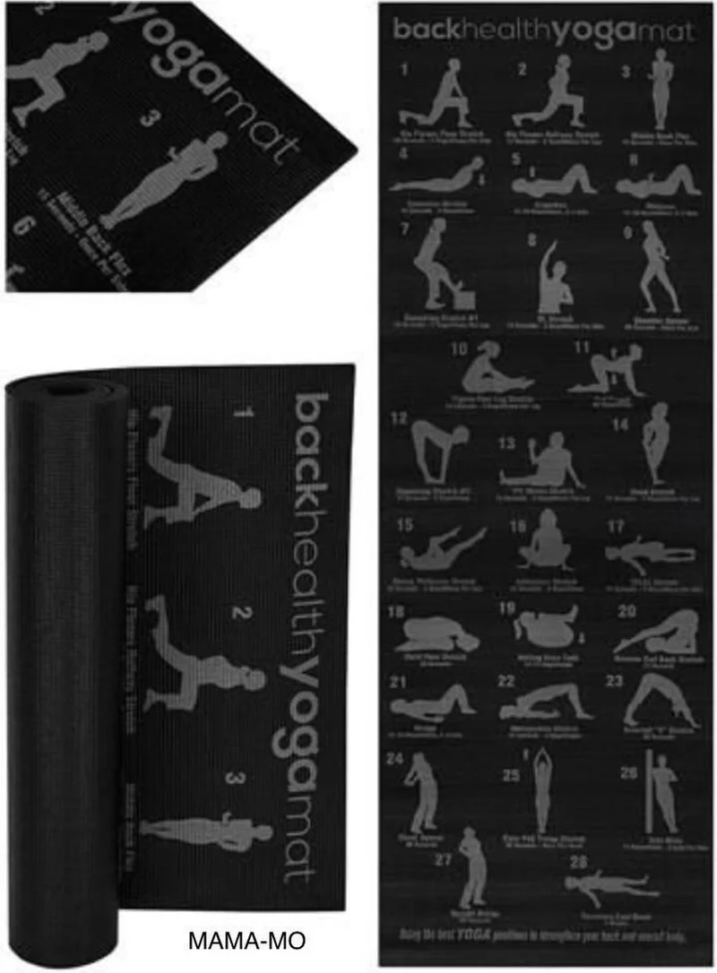 Fitness Yogamat Met Oefenplan