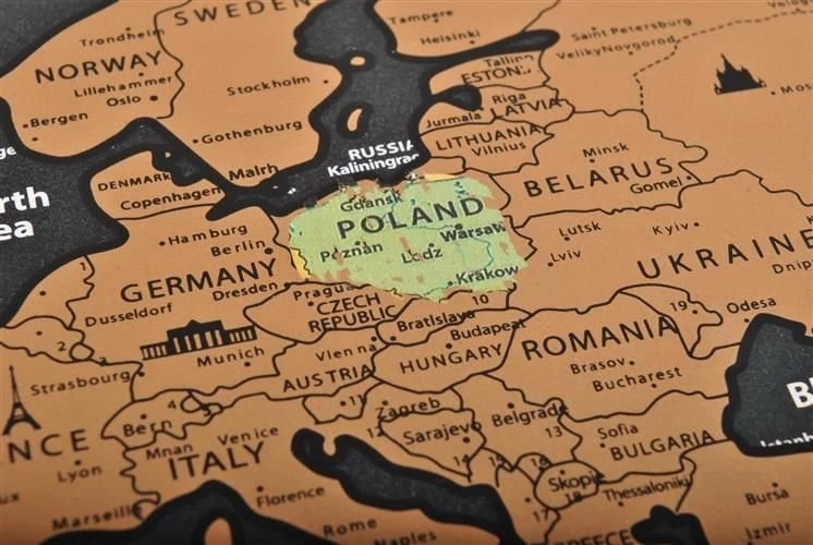 Luxe Wereldkaart Kraskaart