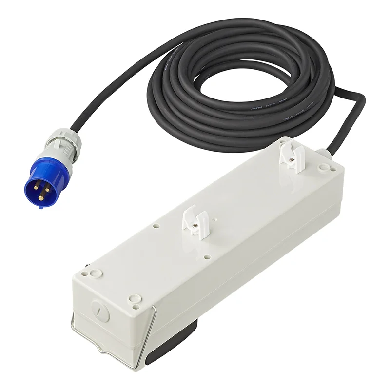 ProPlus Tent-/vouwwagen unit 10M 3x1,5mm² met MCCB en ALS + 2xUSB