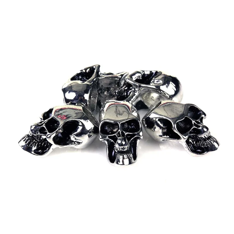 Kopie van Skull set #2148-1 - Zilver/Chrome