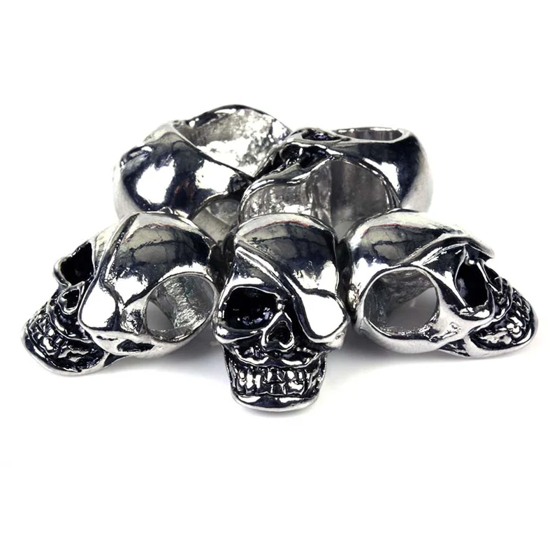 Skull set #2148-3 - Zilver/Chrome