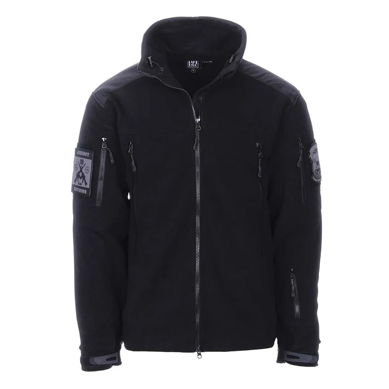 Heavy Duty Fleece Vest - Zwart