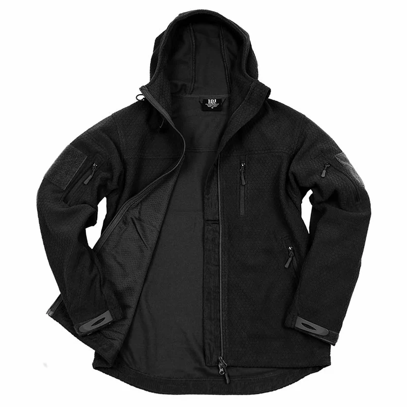 Hexagon Fleece Vest - Zwart