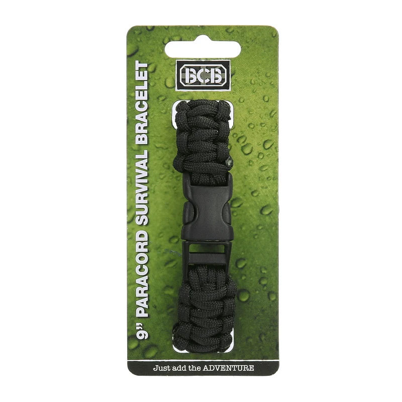 BCB Paracord 9 inch - Zwart
