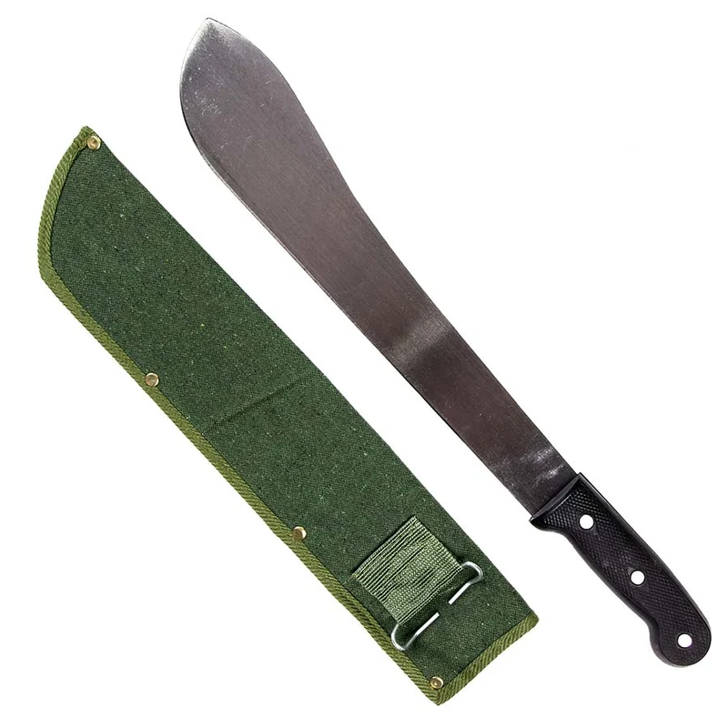 Kapmes met hoes 14 inch - Groen