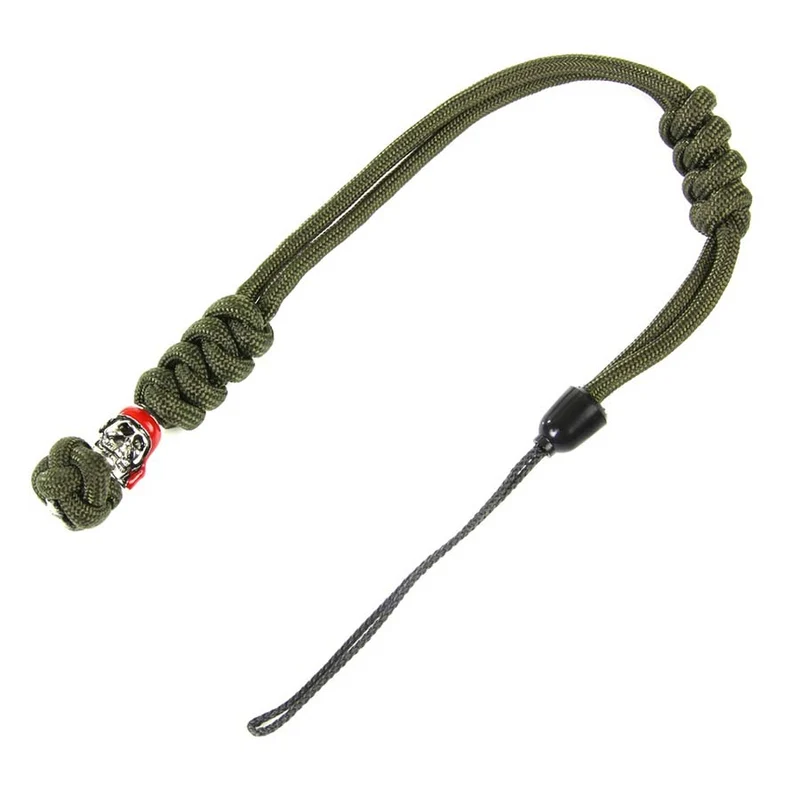 Knife cord with kevlar cord - Groen