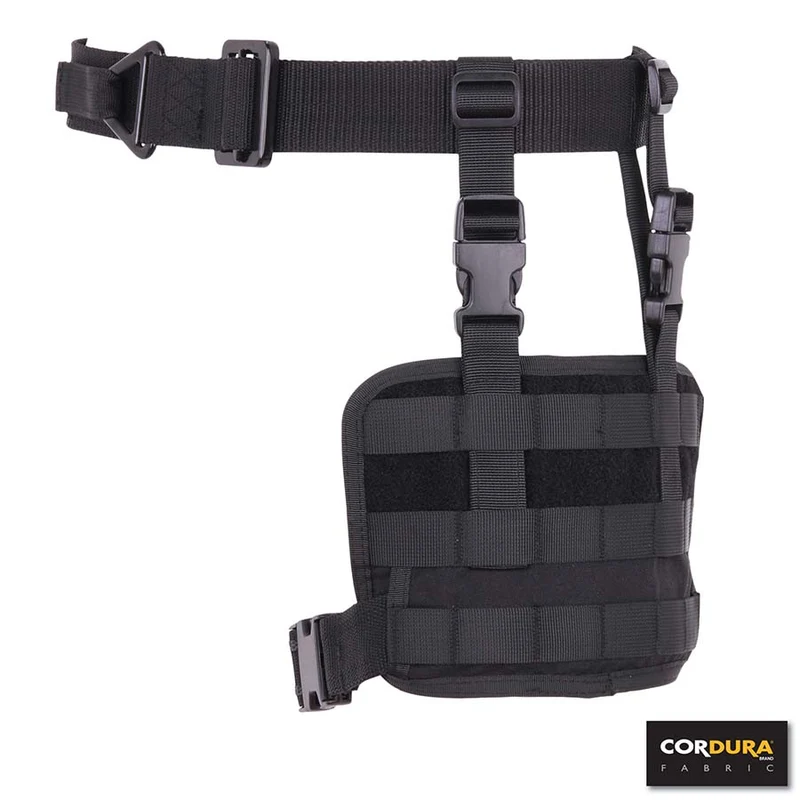 Molle been paneel Cordura - Zwart