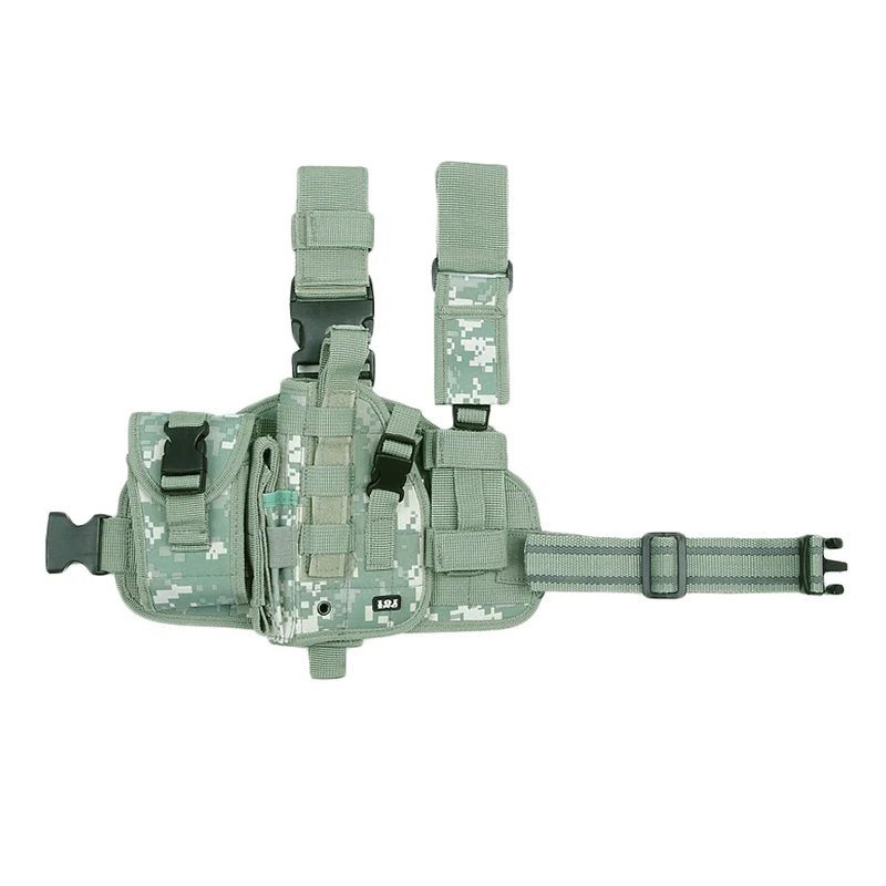 Hip molle leg holster links - ACU