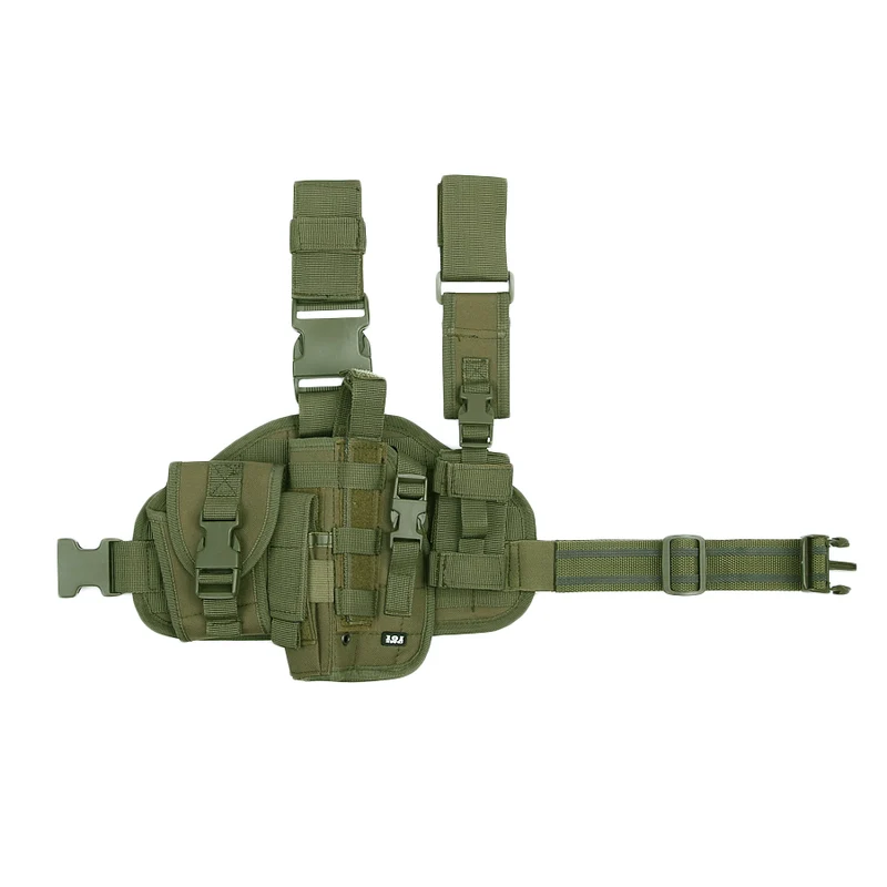 Hip molle leg holster links - Groen