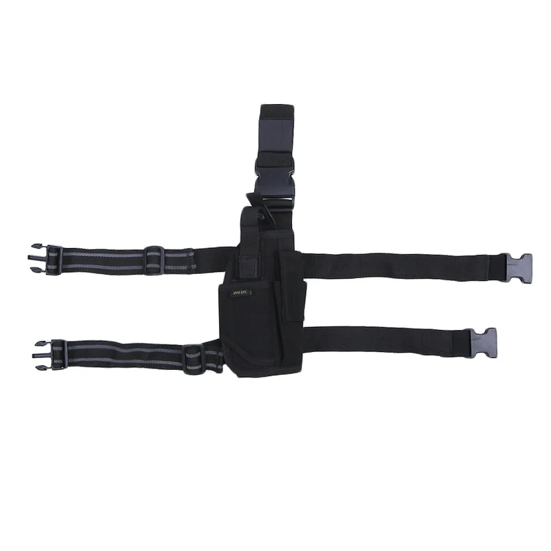 Tactical leg holster - Zwart