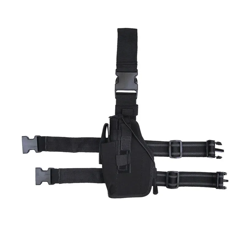 Beenholster ultimate linkshandig - Zwart