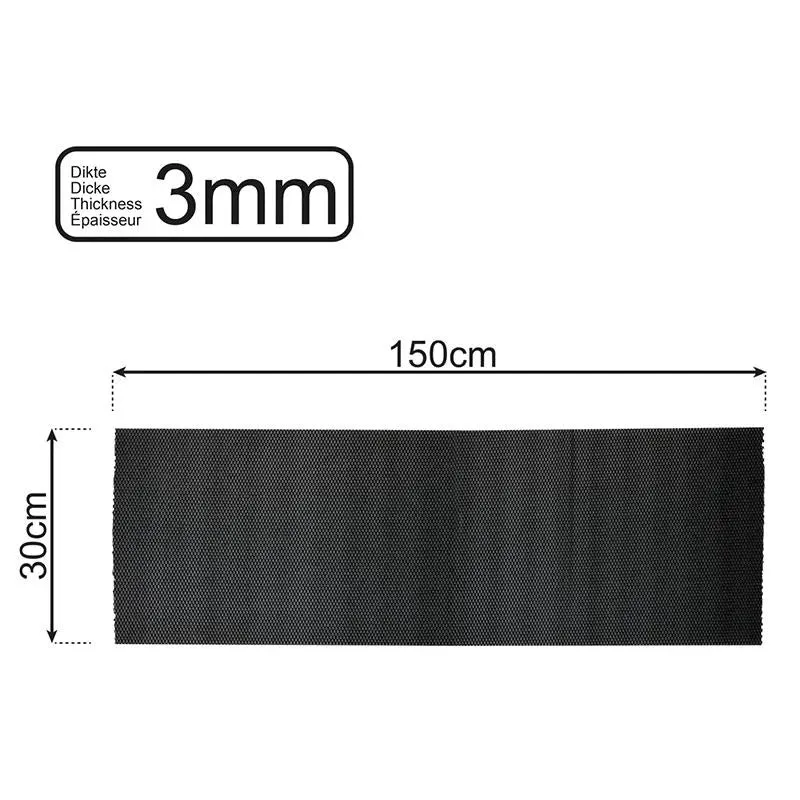ProPlus Anti-slipmat zwart 150x30cm 3mm