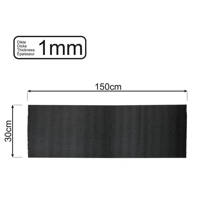 ProPlus Anti-slipmat zwart 150x30cm 1mm