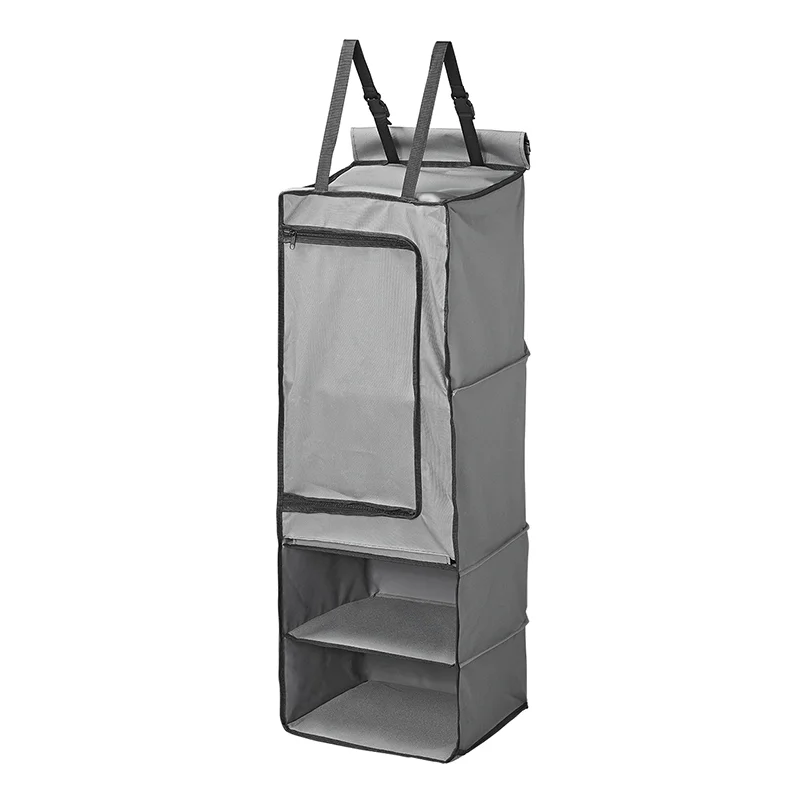 ProPlus Organizer 4-vaks 34 x 34 x 96 cm met ritsvak + 7 mm keder