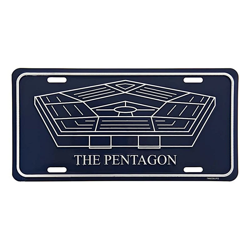 Nummerplaat Pentagon #2185