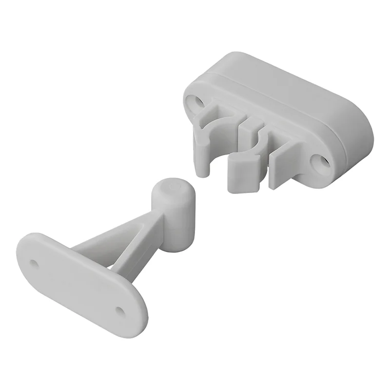 ProPlus Deurvanger met flexibele klem grijs 2-delig