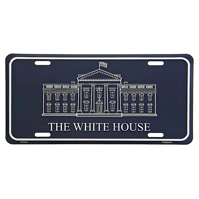 Nummerplaat Whitehouse #2186