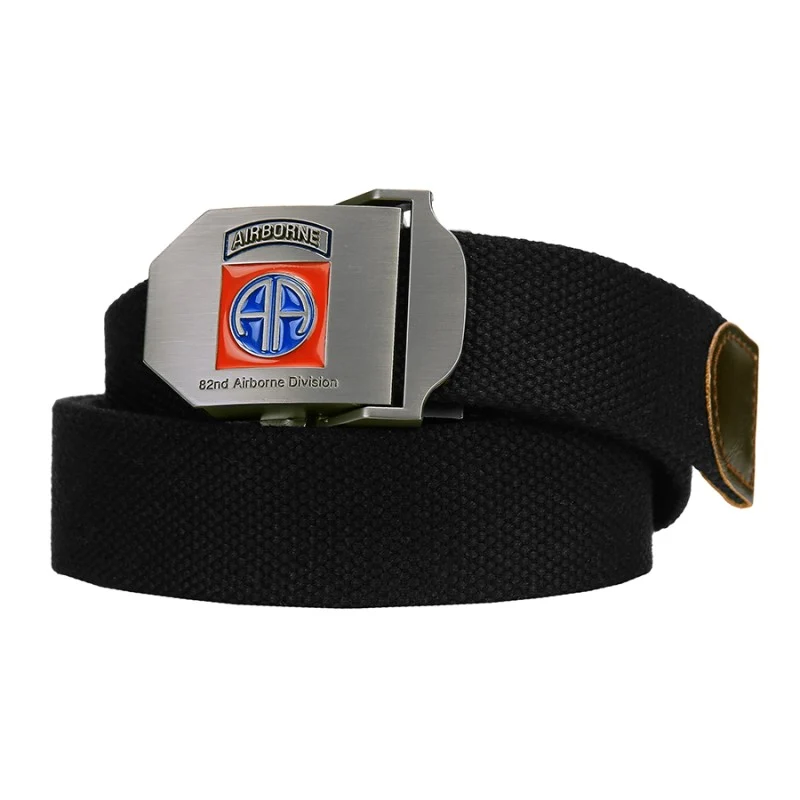 Tropenkoppel style 9 82nd Airborne - Zwart