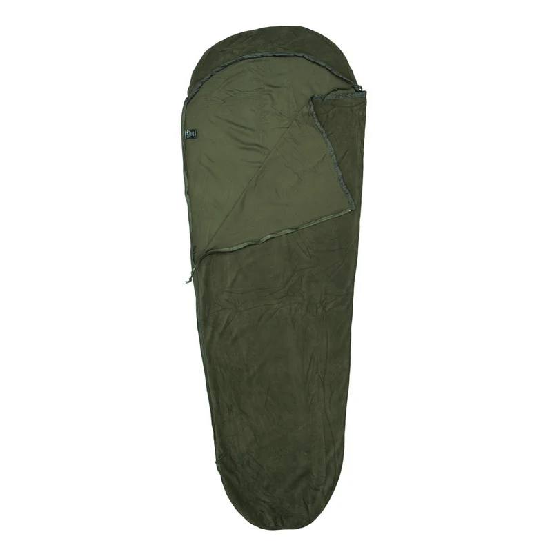 Fosco Slaapzak Fleece Bushcraft Series - Groen