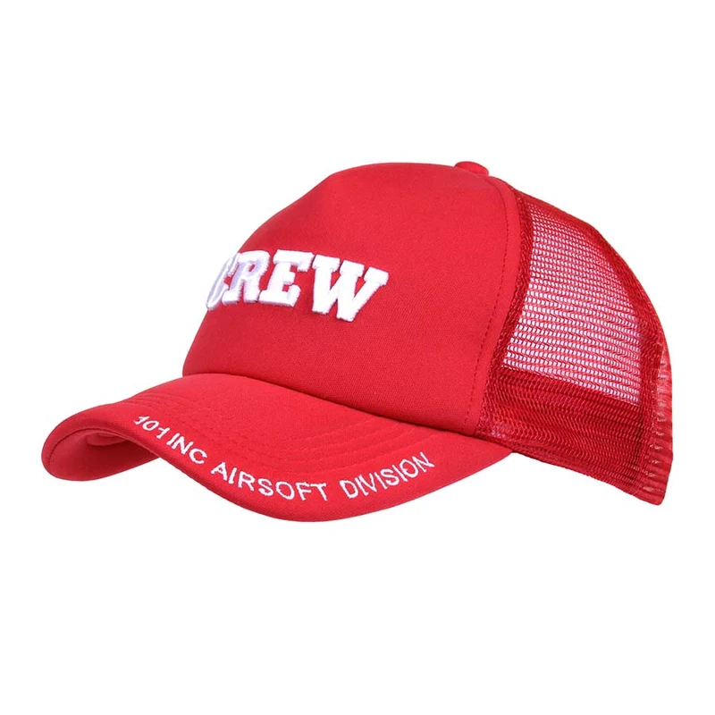 Fostex Baseball cap Mesh Crew - Rood