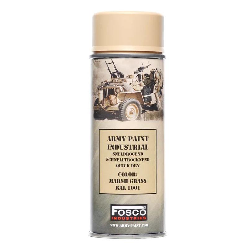 Fosco Spuitbus Legerverf 400 ML - Marsh Grass