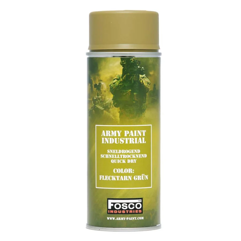 Fosco Spuitbus Legerverf 400 ML - Flecktarn Grün
