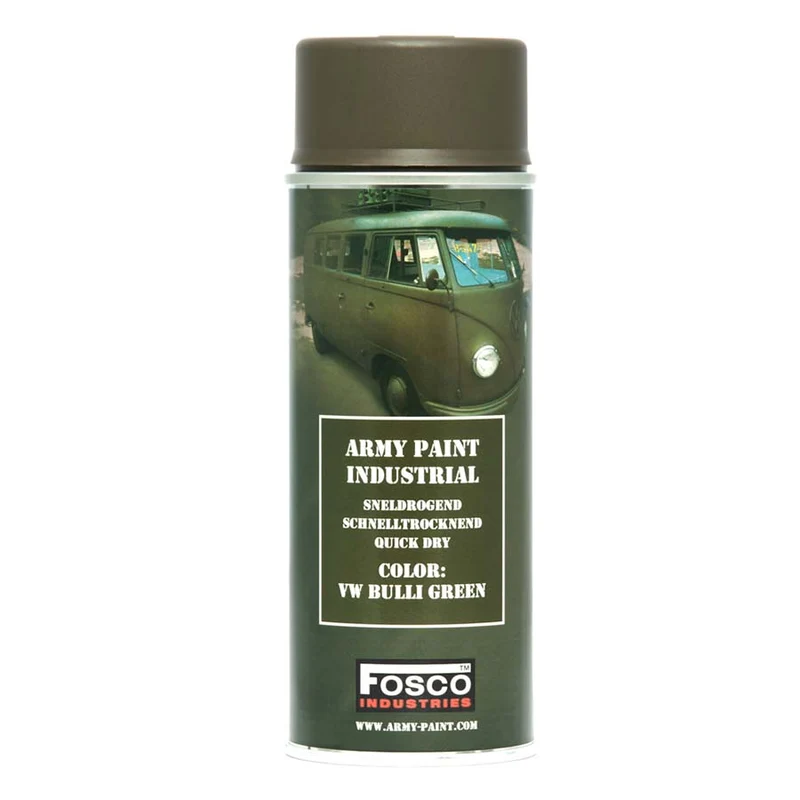 Fosco Spuitbus Legerverf 400 ML - VW Bulli Green