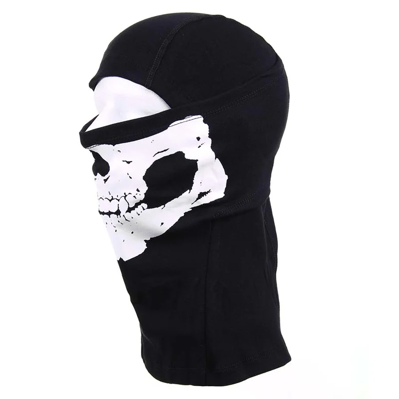 101 INC Bivak skull katoen - Zwart