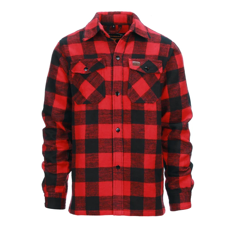 Houthakkers Overhemd/Jas - Canada Rood