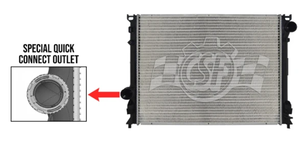 2013 Chrysler 300 6.4L V8 Radiator | CSF3957
