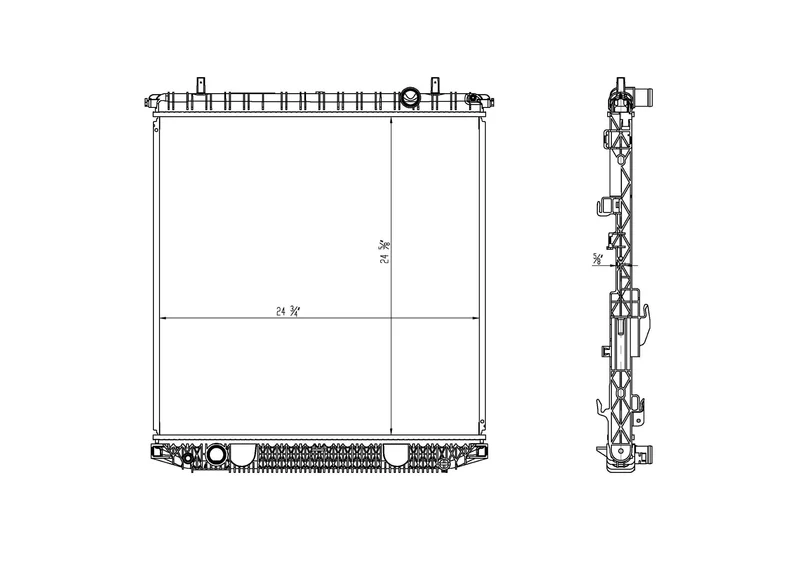 2020 Chevrolet Colorado 2.5L L4 Radiator | LR13501