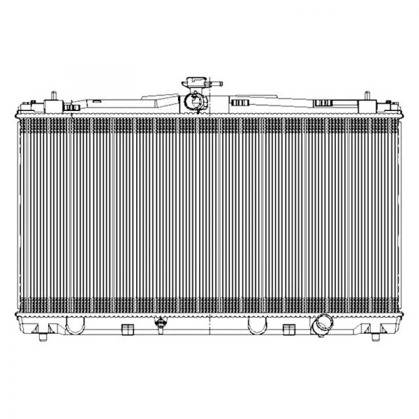 2014 Toyota Camry 3.5L V6 Radiator | TYC13270